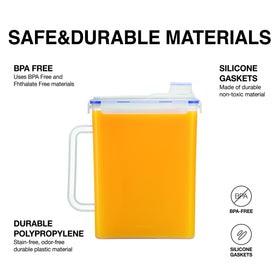 LocknLock Aqua dishwasher-safe construction eases cleanup