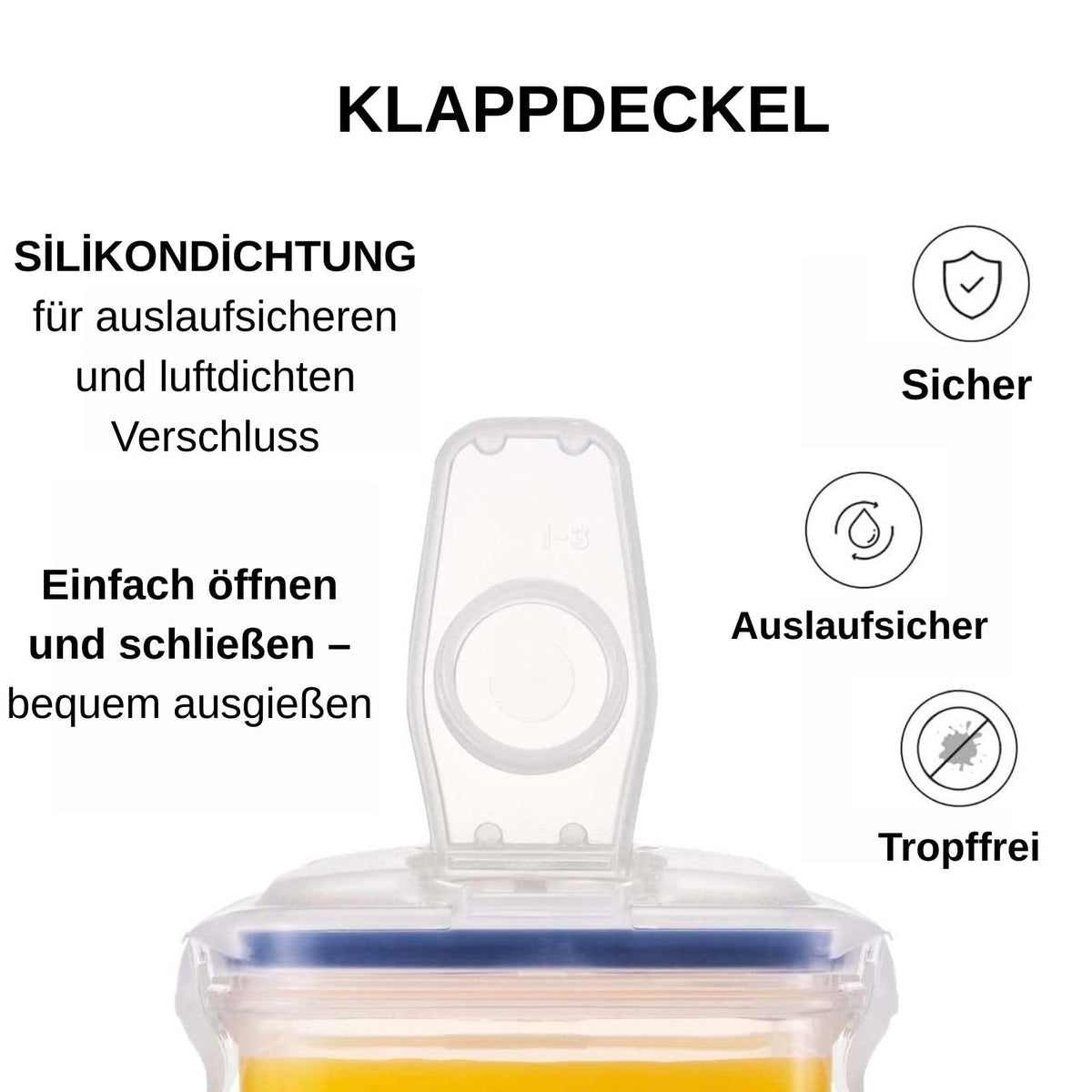 LocknLock Aqua water jug lid on demonstrates secure storage and leak prevention