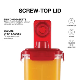LocknLock Aqua pitcher highlights translucent body and practical lid.