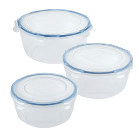 LocknLock Easy Essentials 5.9-cup bowl with lid for organized fridge storage.