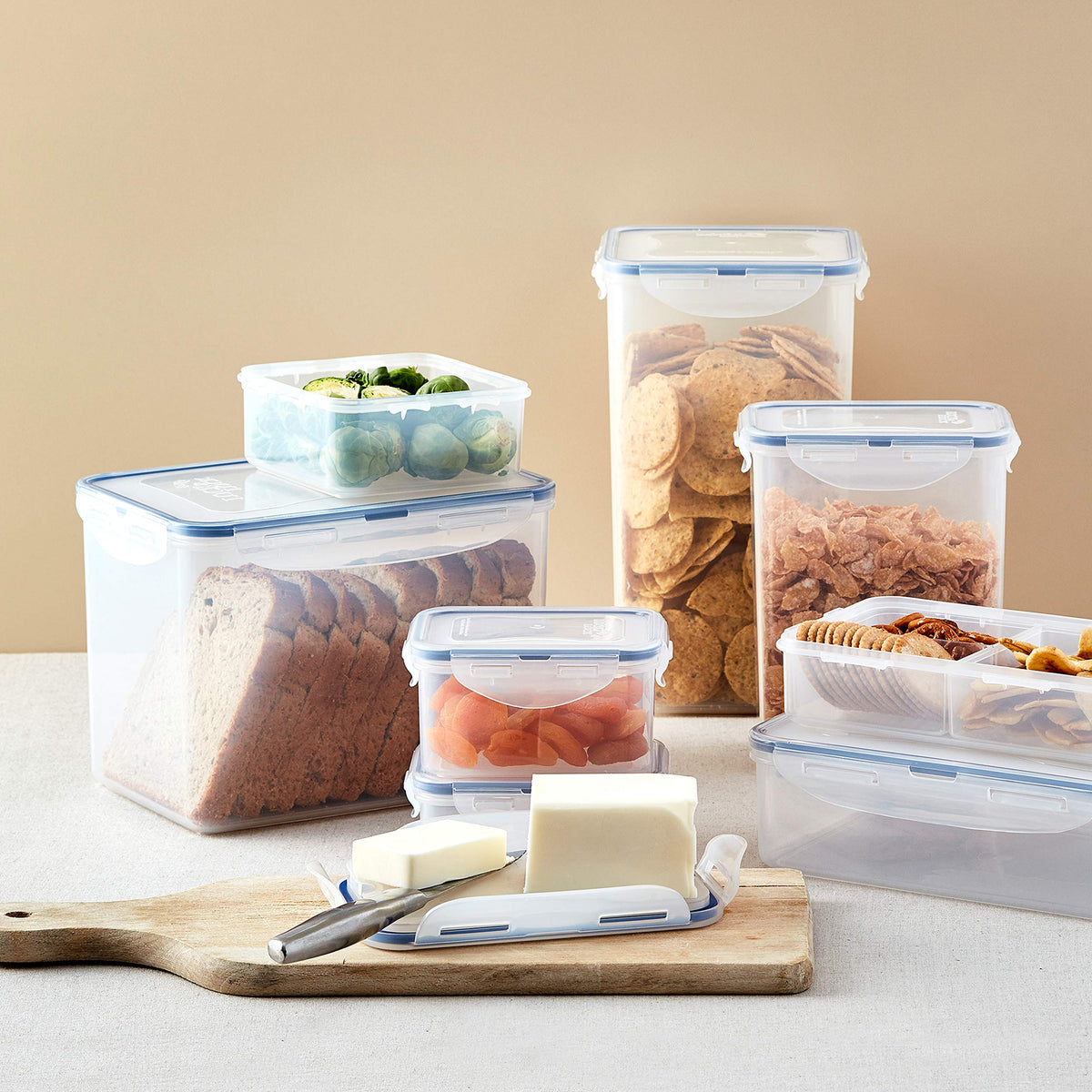 LocknLock Easy Essentials airtight silicone seal image showing leakproof performance.