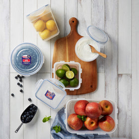 LocknLock Easy Essentials dishwasher-safe containers for quick cleanup after meals.
