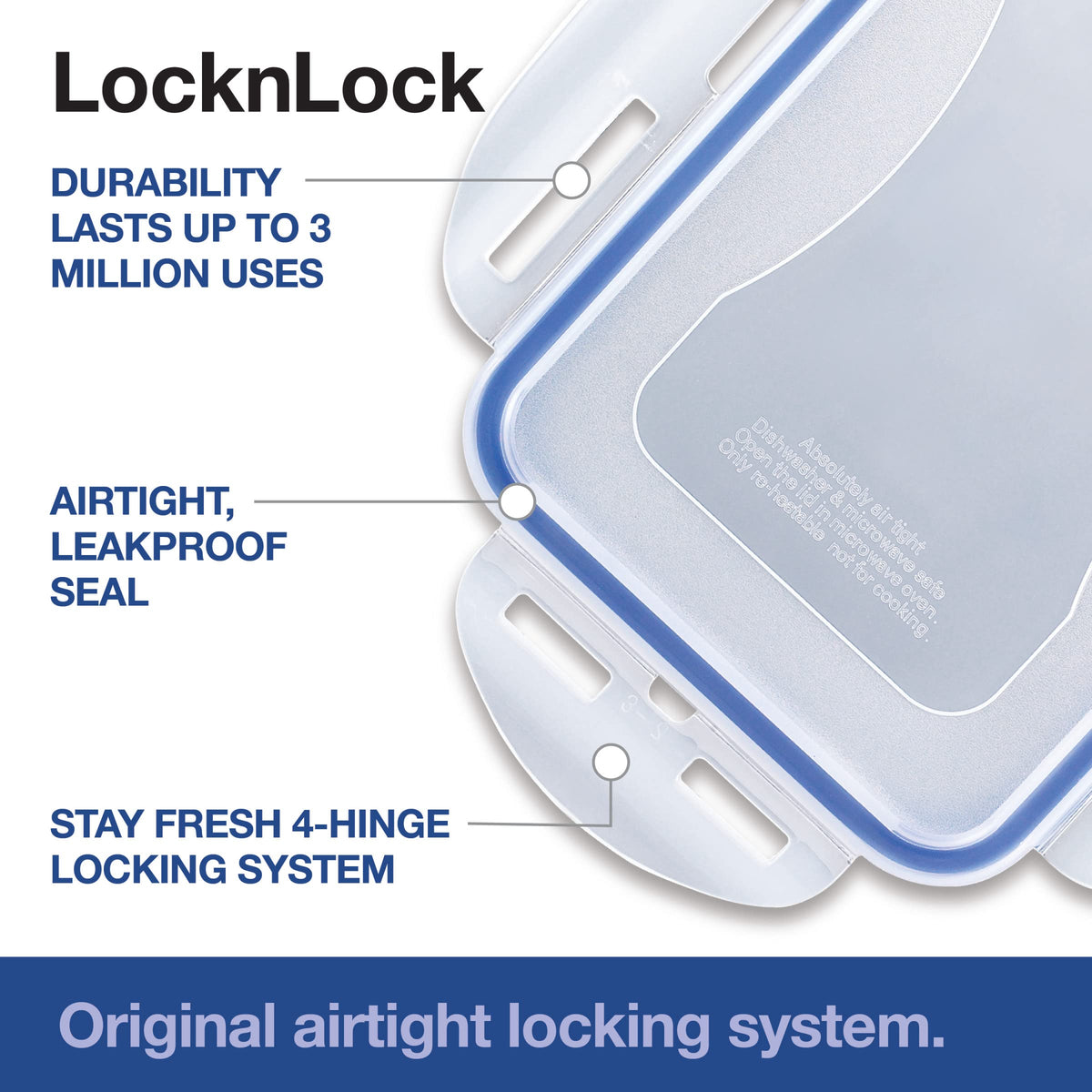LocknLock 6-ounce container perfect for portion control.