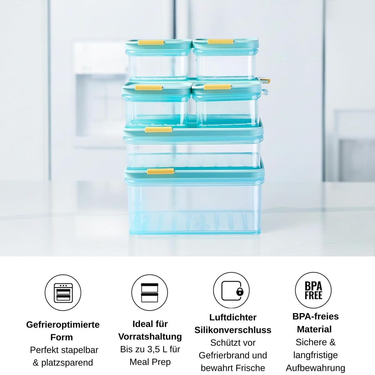 LocknLock Freezer Fit dishwasher-safe container for easy cleanup