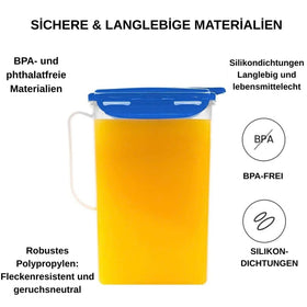 BPA-free LocknLock jug for safe daily hydration.