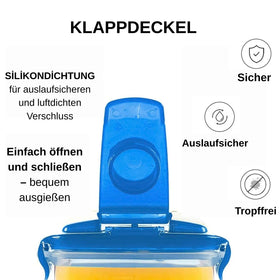 Dishwasher-safe jug resists odors for fresh-tasting drinks.