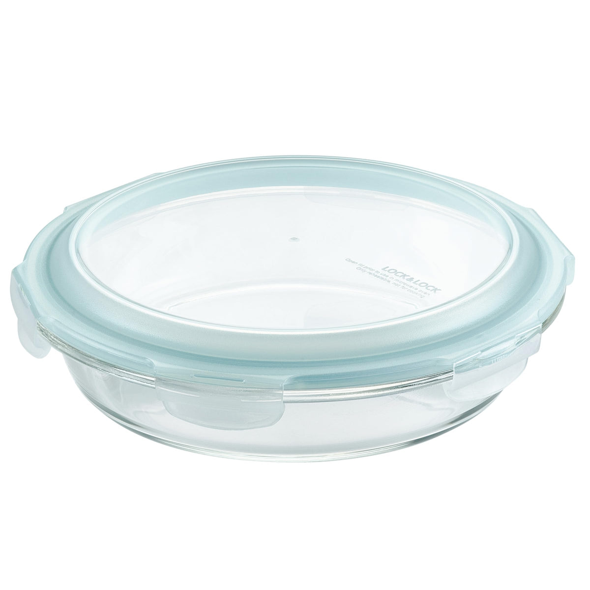 LocknLock Purely Better pie dish with lid keeps leftovers fresh and ready to reheat