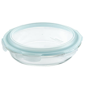 LocknLock Purely Better pie dish with lid keeps leftovers fresh and ready to reheat