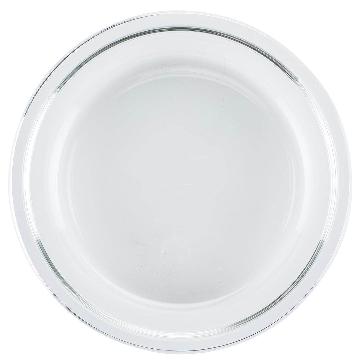 Easy-clean pie dish emphasizing stain and odor resistance