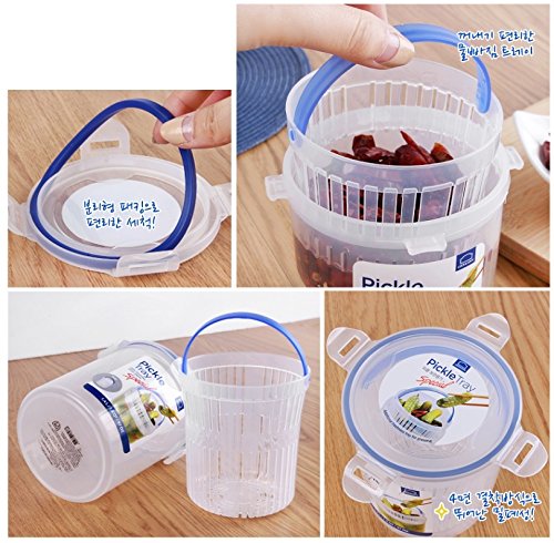 LocknLock Special Airtight Pickle Container Large microwave-safe for leftovers.