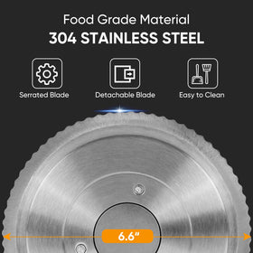 LockTide bread guide helps produce uniform slices from sourdough to bagels.