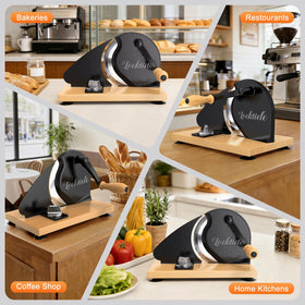 LockTide compact design and easy cleaning simplify daily bread prep