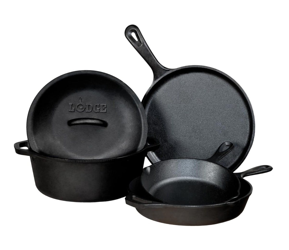 Lodge 8-inch skillet pre-seasoned for searing and cooking