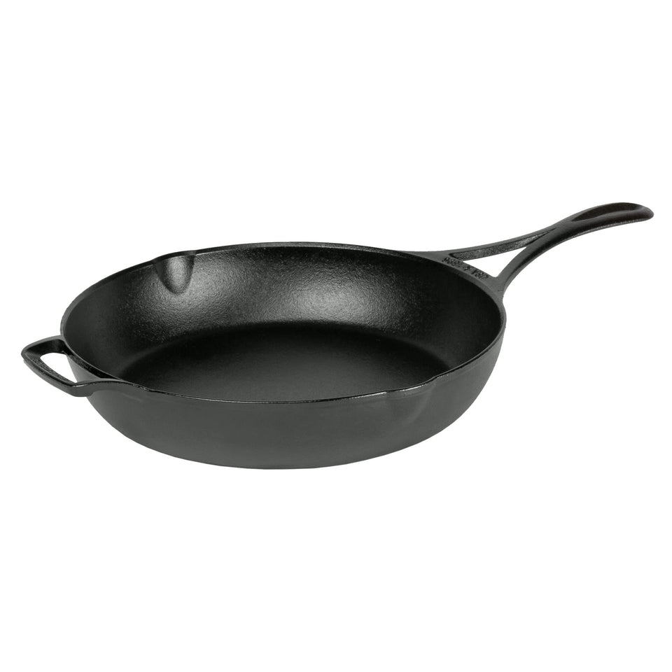 Lodge Blacklock 10.25-inch skillet top view for even heating