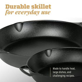 Lodge Blacklock lightweight design for comfortable daily use