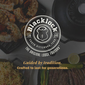 Made-in-USA Lodge Blacklock durable cast iron for generations of meals
