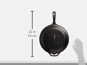 Lodge campfire-ready cast iron skillet for outdoor cooking and hearty meals