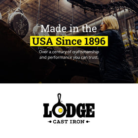 Lodge Cast Iron easy-care routine keeps the finish and patina thriving.