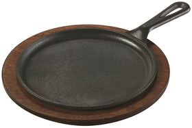 Lodge 8-inch cast iron griddle pancakes-ready surface with pre-seasoned finish.