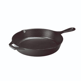 Lodge Cast Iron Skillet out-of-the-box pre-seasoned for immediate use