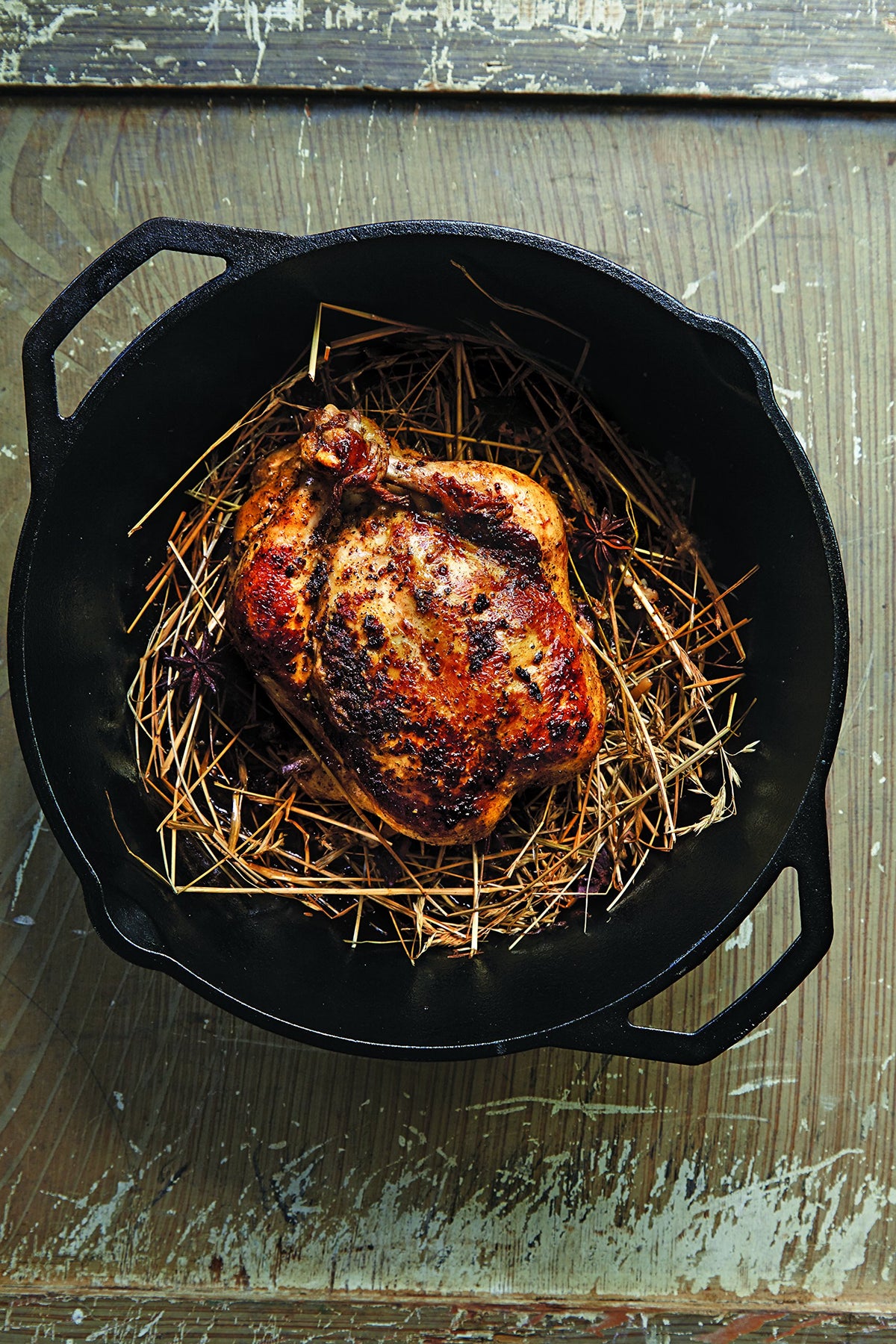 Lodge cast iron skillet ready for oven, stove, grill, or campfire use