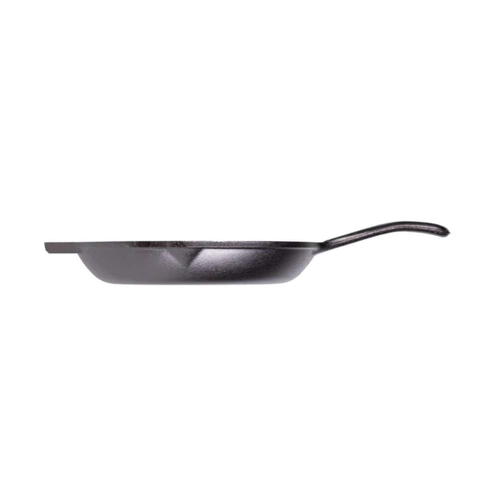 Lodge Chef Collection 10in skillet heat retention for even searing