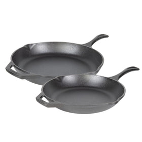 Lodge Chef Collection 10in skillet for even searing on the stove.