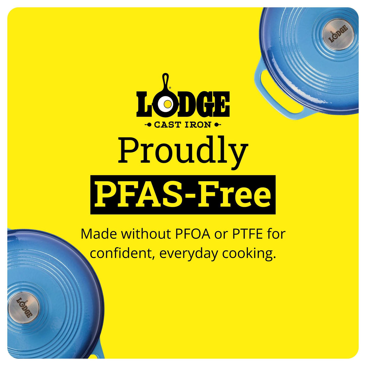 Lifetime warranty and durable enamel finish support long-term kitchen reliability.