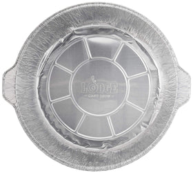 Lodge dutch oven liner made from 100 percent recyclable aluminum supports eco-friendly camping cleanup.