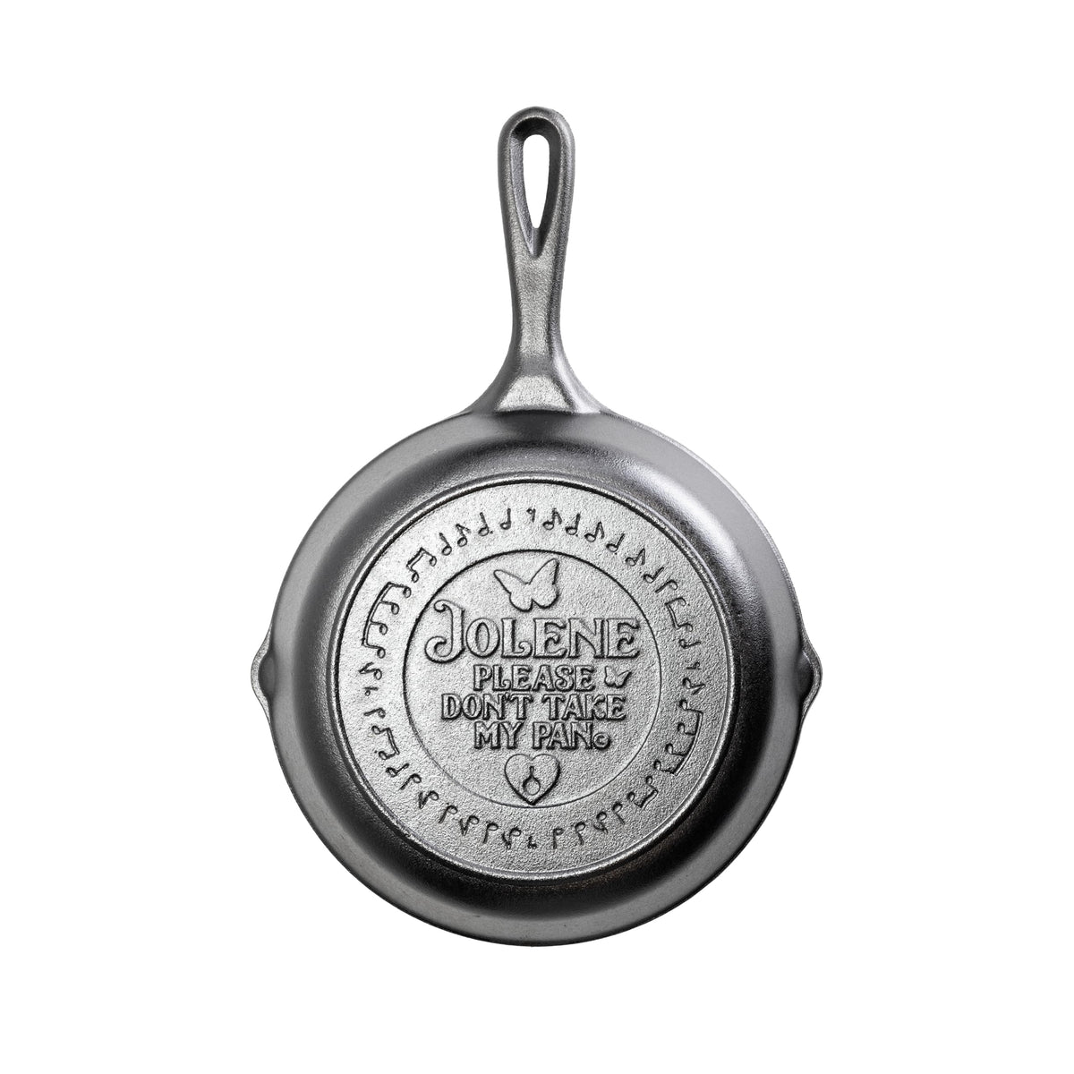Lodge Jolene 8-inch skillet with teardrop handle for stove to oven use