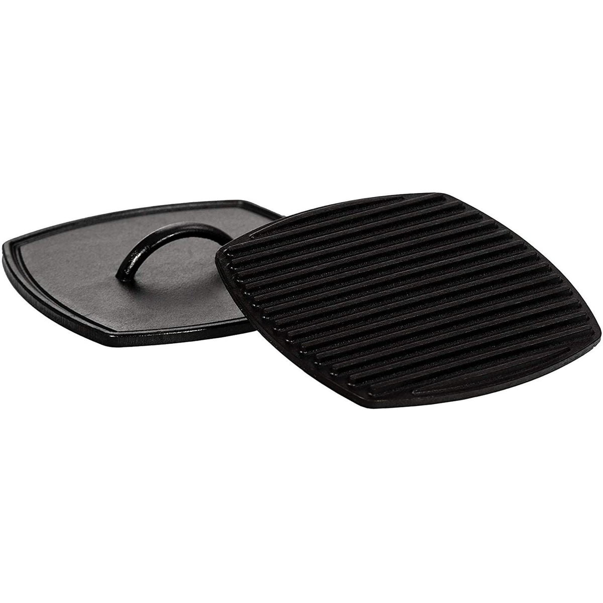 Lodge LPP3 seasoned oil finish provides natural non-stick surface during use.