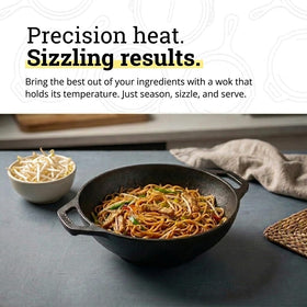 Perfect for exotic cuisines and home favorites alike, from stir-fry to braises.