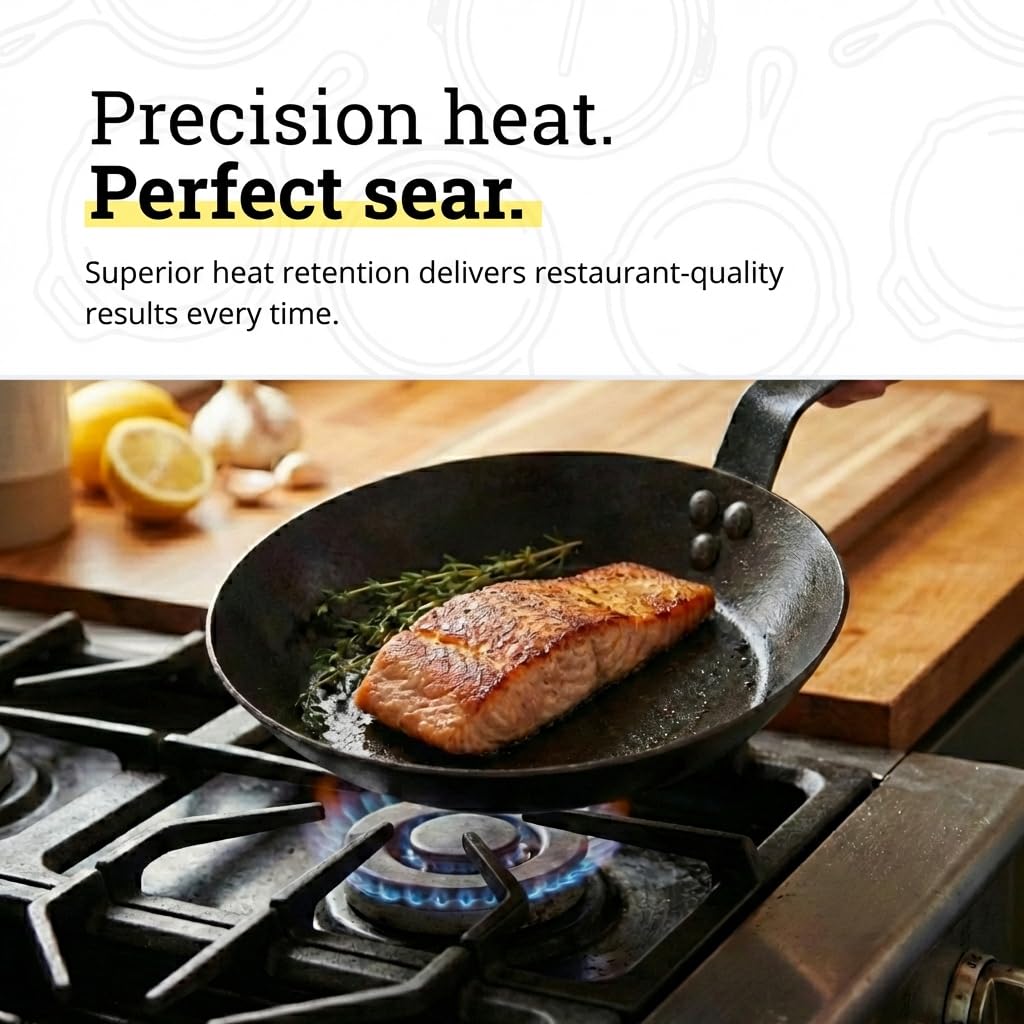 Lodge oven-stovetop-ready skillet for versatile home cooking