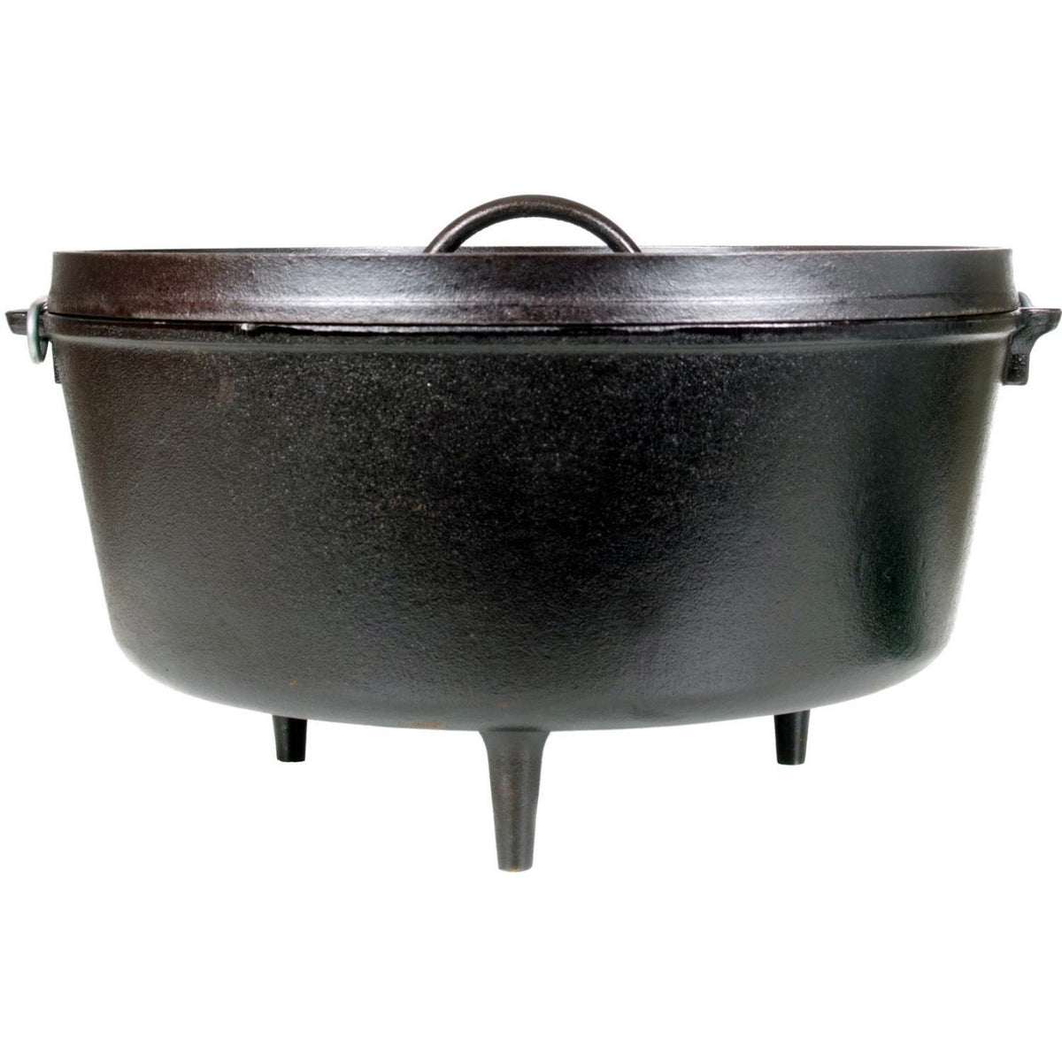 Lodge pre-seasoned with natural oil for a ready-to-use surface.