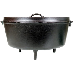 Lodge pre-seasoned with natural oil for a ready-to-use surface.
