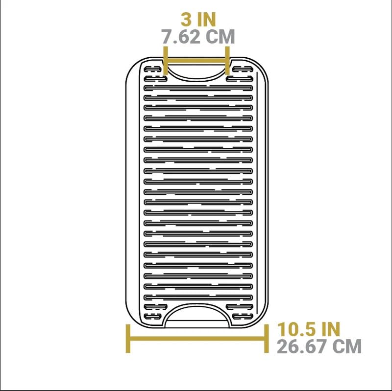 Lodge Pro-Grid easy cleanup after cooking with hot water