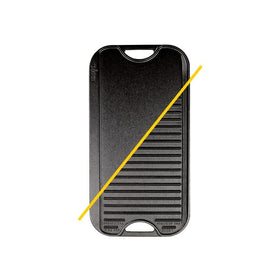 Lodge Pro-Grid grease gutter aids fat drainage during grilling