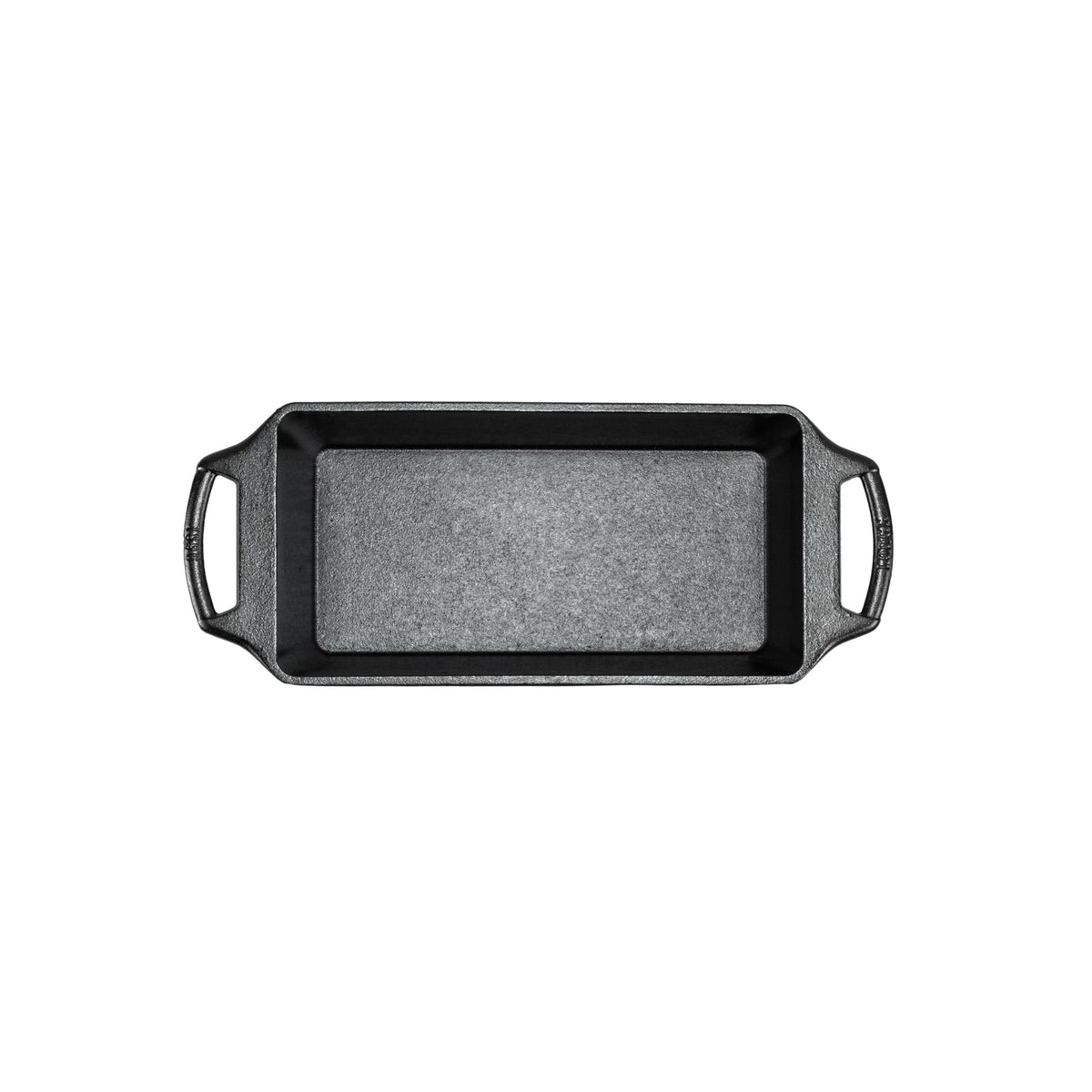 Lodge Seasoned Cast Iron Loaf Pan provides even heat for uniform browning.