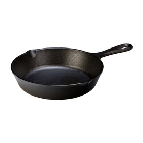 Lodge Seasoned Cast Iron Skillet natural non-stick finish improves with use