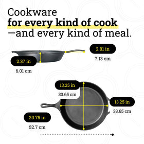 Lodge Skillet steak sear shows even browning and heat retention.