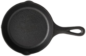 Lodge Wildlife Series cast iron skillet in use for even browning and sautéing