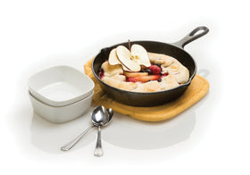 Lodge Wildlife Series serving piece with duck scene for family meals