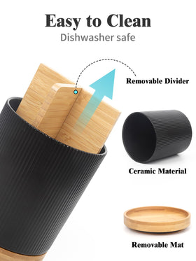 LoeJan easy-clean ceramic design for quick maintenance