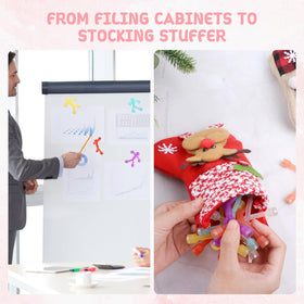 Lofeijxufj fridge magnets with reinforced magnets securely hold notes, photos, and keys