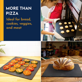 Loftern professional-grade performance boosts crust texture with even heat.