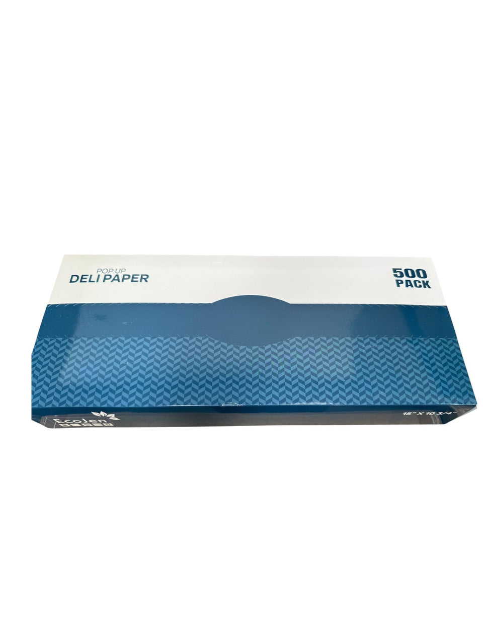 Logan Wrap dispenser box with interfolded wax paper for quick sandwich prep.