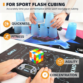 LogicTwist timer ideal for events, clubs, and home practice sessions.