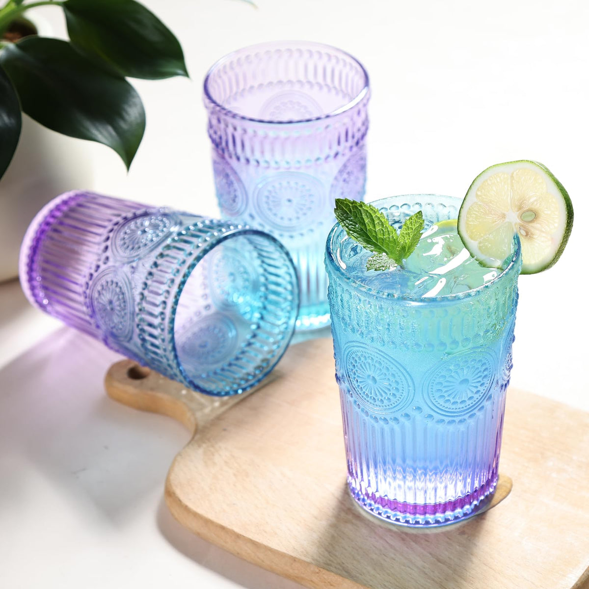 Loivttvv lead-free BPA-free glass ensures safe, pure beverages