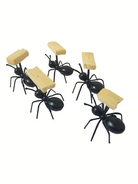 Loizziuy bar decor ants add whimsy to cocktails and fruit displays.