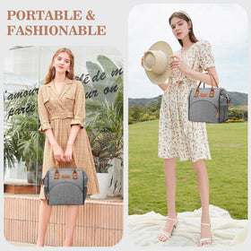 LOKASS insulated lunch bag ideal for work, beach, and picnics